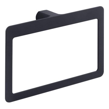 Gedy - PIRENEI Wall-Mounted Towel Rack 15x23 cm Matte Black