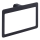 Gedy - PIRENEI Wall-Mounted Towel Rack 15x23 cm Matte Black