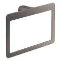 Gedy - PIRENEI Wall-mounted towel rack 15x23 cm metallic grey