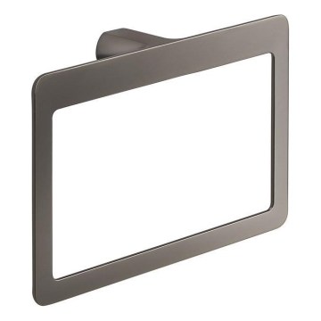 Gedy - PIRENEI Wall-mounted towel rack 15x23 cm metallic grey
