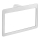 Gedy - PIRENEI wall-mounted towel rack 15x23 cm polished chrome