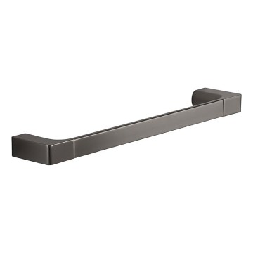 Gedy - PIRENEI Wall-mounted towel rack 6.6 x 35 cm, metallic grey