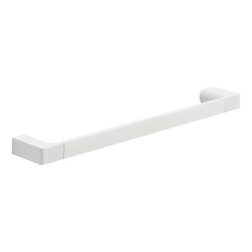 Gedy - PIRENEI Wall-mounted Towel Rack 6.6 x 45 cm, Matte White