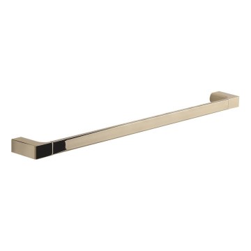 Gedy - PIRENEI Wall-Mounted Towel Rack, 6.6 x 60 cm, Gold