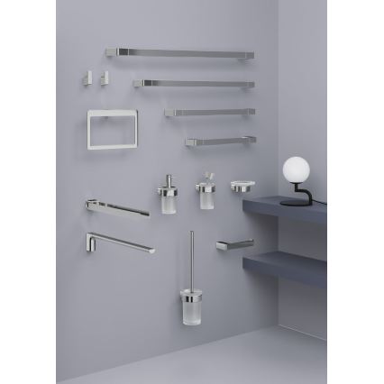 Gedy - PIRENEI Wall-Mounted Towel Rack 6,6x60 cm Polished Chrome