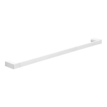 Gedy - PIRENEI Wall-Mounted Towel Rail 6.6 x 80 cm, Matte White
