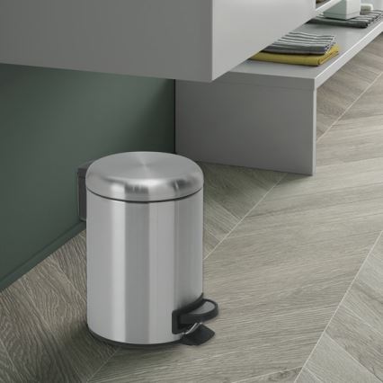 Gedy - POTTY 3 L Soft-Close stainless steel waste bin