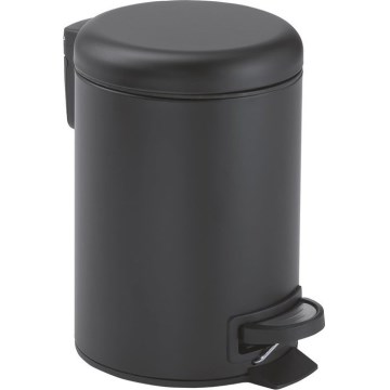 Gedy - POTTY 5 L Soft Close Matte Black Waste Bin