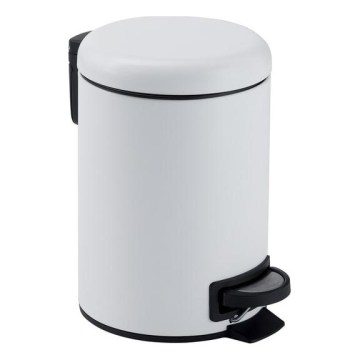 Gedy - POTTY 5 L Soft-Close Waste Bin, White