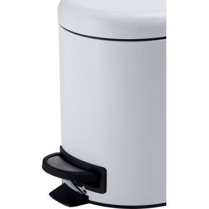 Gedy - POTTY 5 L Soft-Close Waste Bin, White