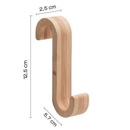 Gedy - Radiator hook bamboo