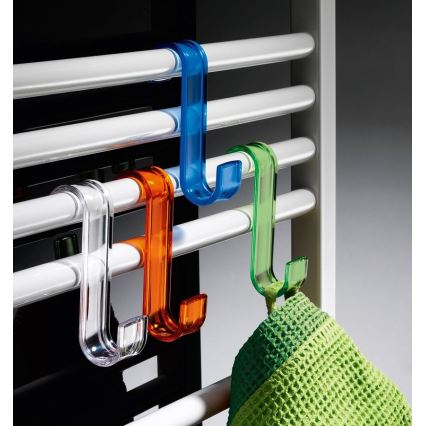 Gedy - Radiator hook clear/thermoplastic