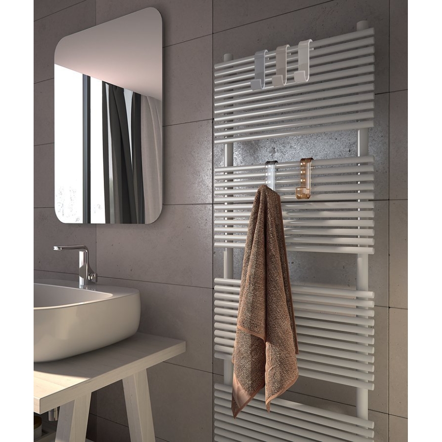 Gedy - Radiator hook clear/thermoplastic