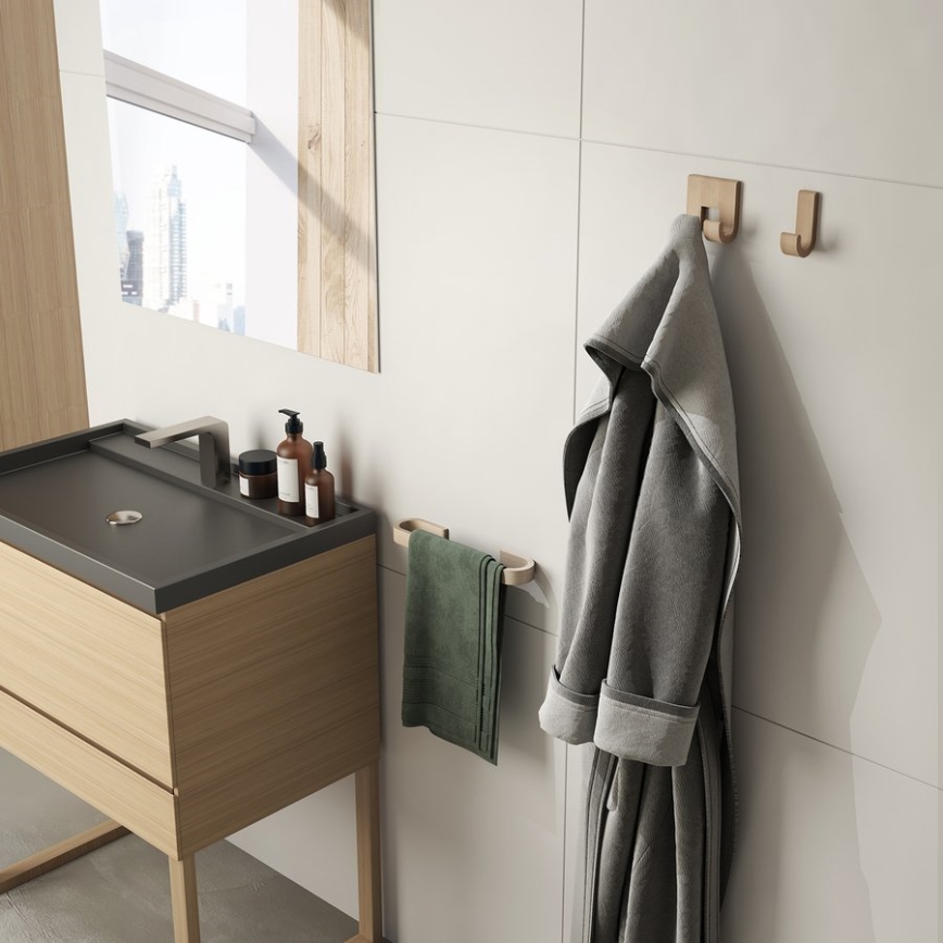 Gedy - SET 2x Wall hook HIMALAYA bamboo