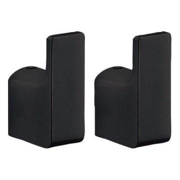 Gedy - SET 2x Wall hook PIRENEI matte black