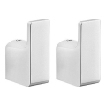 Gedy - SET 2x Wall hook PIRENEI shiny chrome
