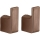 Gedy - Set of 2 PIRENEI Wall Hooks, Bronze
