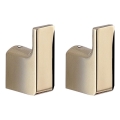 Gedy - Set of 2 PIRENEI Wall Hooks, Gold