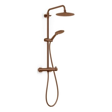 Gedy - STAR PLUS Bronze Shower Set with Mixer Tap