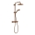 Gedy - STAR PLUS Bronze Shower Set with Mixer Tap