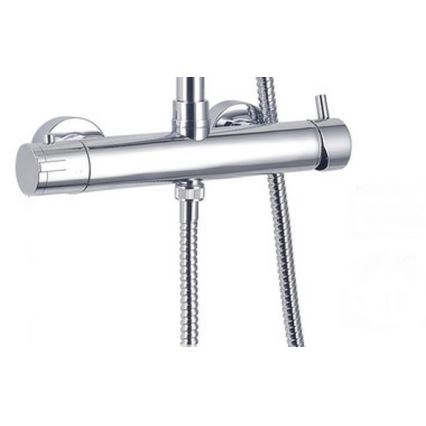 Gedy - STAR PLUS Shower Set with Mixer, Polished Chrome