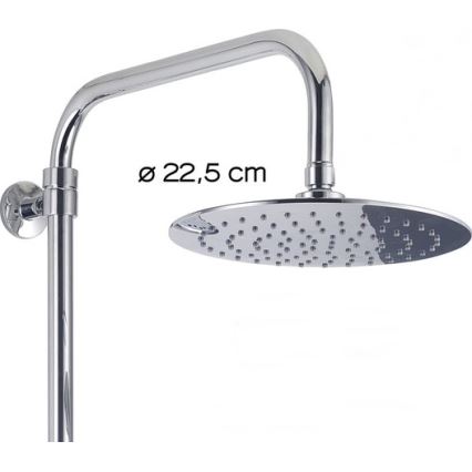 Gedy - STAR PLUS Shower Set with Mixer, Polished Chrome