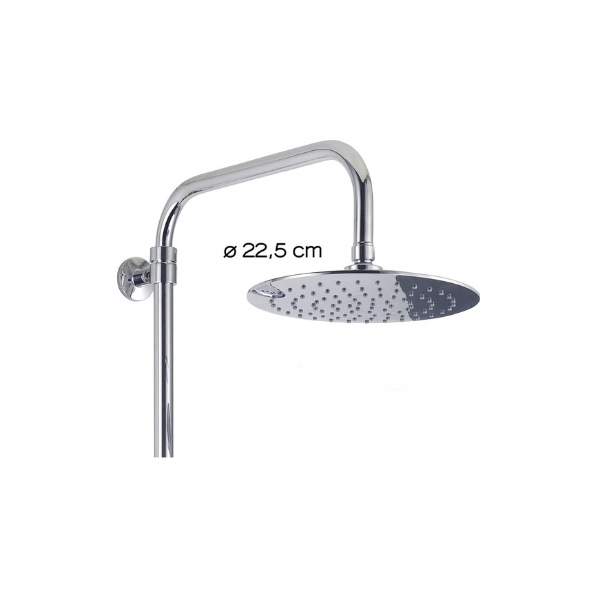 Gedy - STAR PLUS Shower Set with Mixer, Polished Chrome