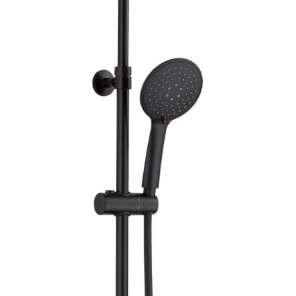 Gedy - STAR PLUS Shower Set with Mixer Tap, Matte Black