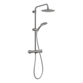 Gedy - STAR PLUS Shower Set with Mixer Tap, Metallic Grey