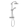 Gedy - STAR PLUS Shower Set with Mixer Tap, Metallic Grey