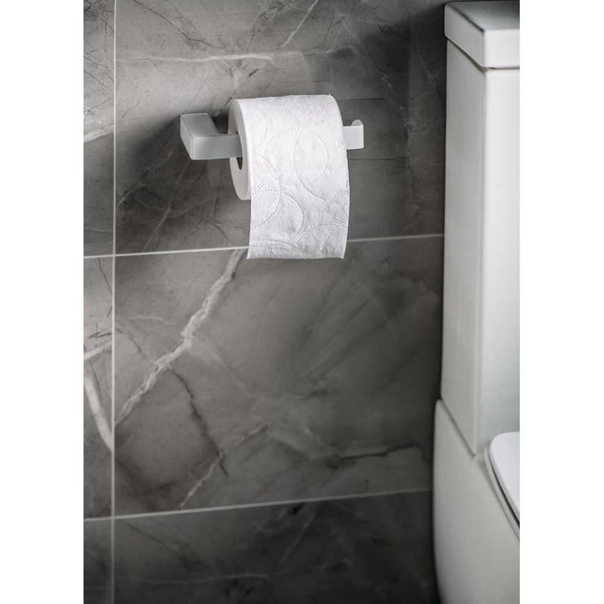 Gedy - Toilet paper holder PIRENEI matte white
