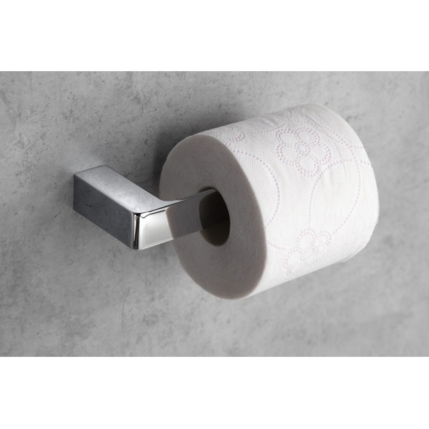 Gedy - Toilet paper holder PIRENEI shiny chrome