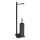 Gedy - TRILLY freestanding toilet brush with toilet paper holder, matte black