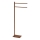 Gedy - TRILLY Freestanding Towel Stand with Hook, 83.5 cm, Bronze