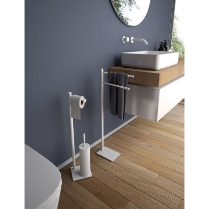 Gedy - TRILLY Towel Stand 83.5 cm Matte White