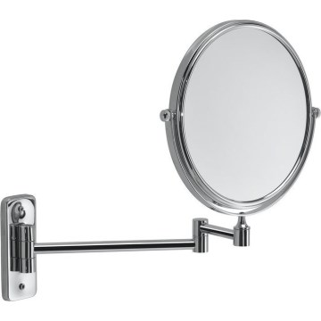 Gedy - Wall-mounted cosmetic mirror GAIA polished chrome