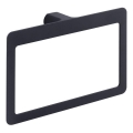 Gedy - Wall-mounted towel rack PIRENEI 15x23 cm matte black
