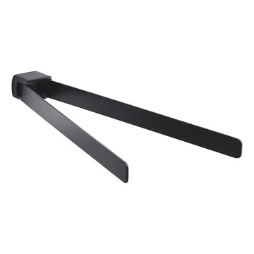 Gedy - Wall rotating towel holder PIRENEI 36 cm matte black