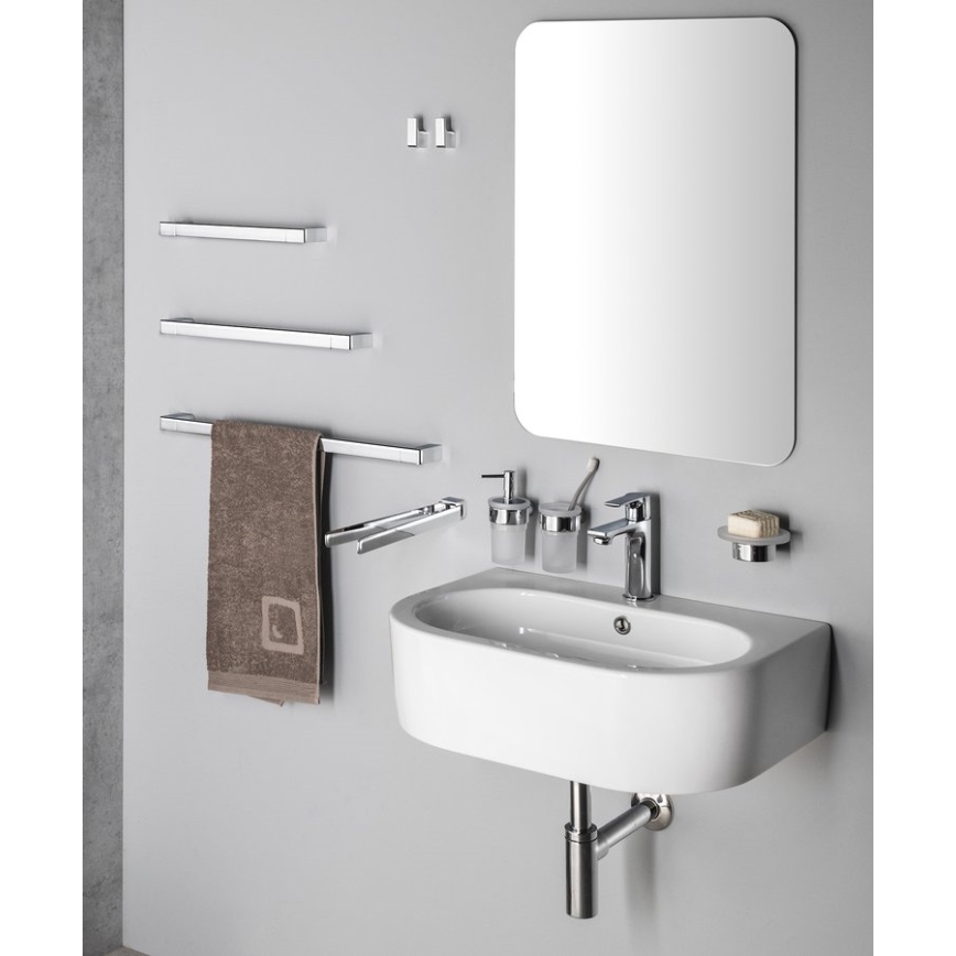 Gedy - Wall rotating towel holder PIRENEI 36 cm shiny chrome
