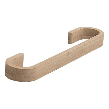 Gedy - Wall towel hanger HIMALAYA 7x30 cm bamboo/beige
