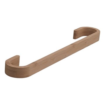 Gedy - Wall towel hanger HIMALAYA 7x40 cm bamboo/brown