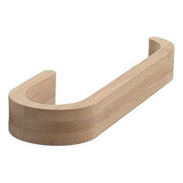 Gedy - Wall towel holder HIMALAYA 6,7x21 cm bamboo