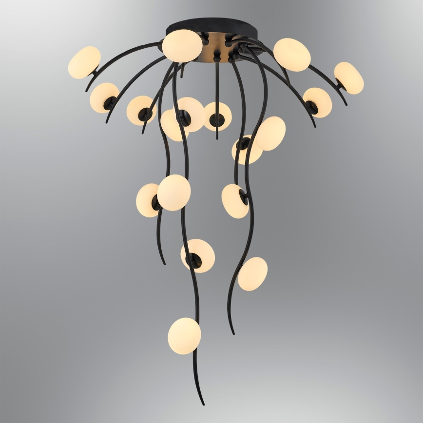 GELA LED Ceiling Light 18xLED/3W/230V 3000K black