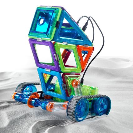 GeoSmart - Magnetic building set Mars Explorer 51 pcs