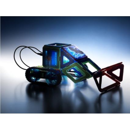 GeoSmart - Magnetic building set Mars Explorer 51 pcs