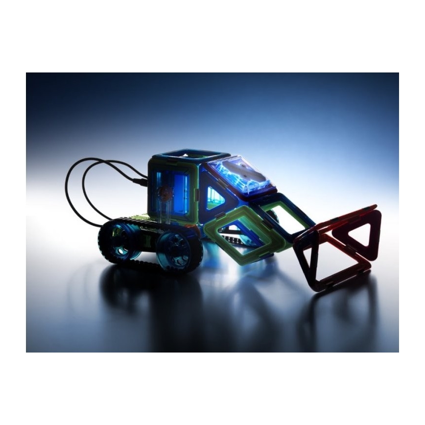 GeoSmart - Magnetic building set Mars Explorer 51 pcs