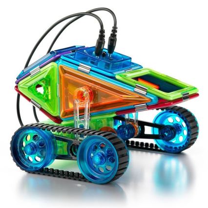 GeoSmart - Magnetic building set Mars Explorer 51 pcs