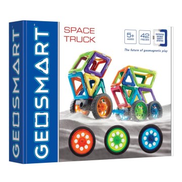 GeoSmart - Magnetic building set Space Truck 42 pcs