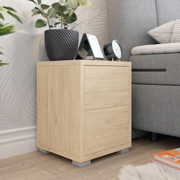 GESITA bedside table 38 x 30 cm Cremona Oak
