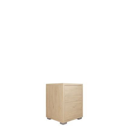 GESITA bedside table 38 x 30 cm Cremona Oak